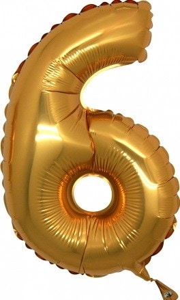 Alt rakam altn gold folyo thal kaliteli 14 inc 38 cm folyo balon